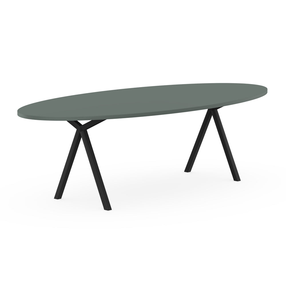 Henk Dining Table - Oval - HPL Fenix Laminate | Do Shop 