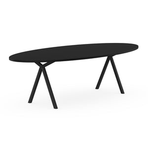 Henk Dining Table - Oval - HPL Fenix Laminate | Do Shop 