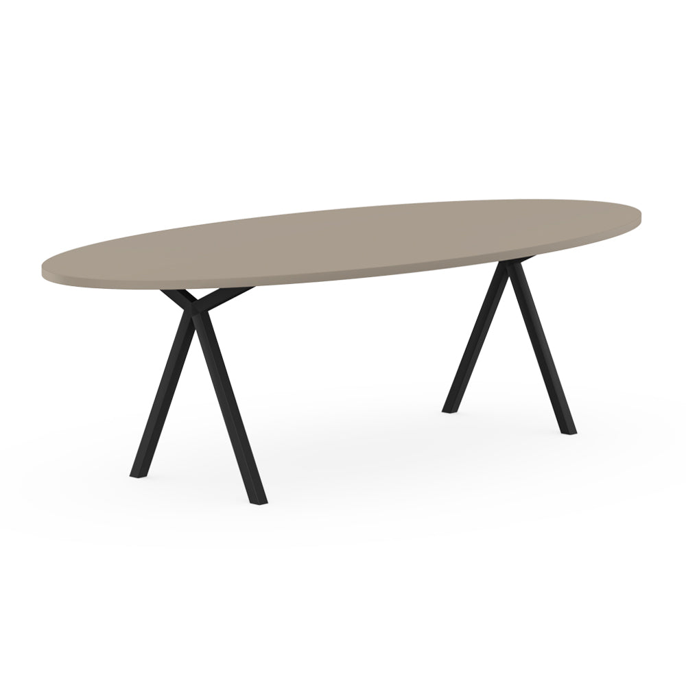 Henk Dining Table - Oval - HPL Fenix Laminate | Do Shop 