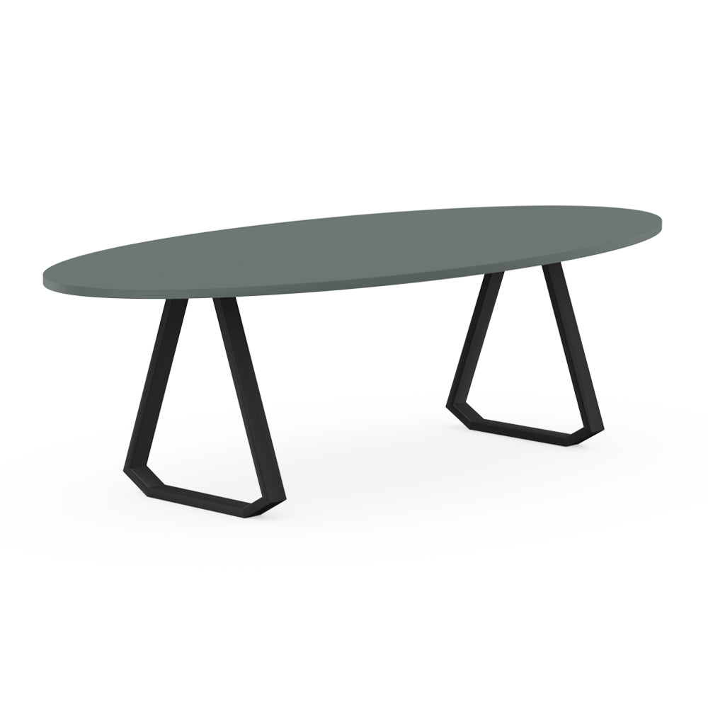 Henk Dining Table - Oval - HPL Fenix Laminate | Do Shop 