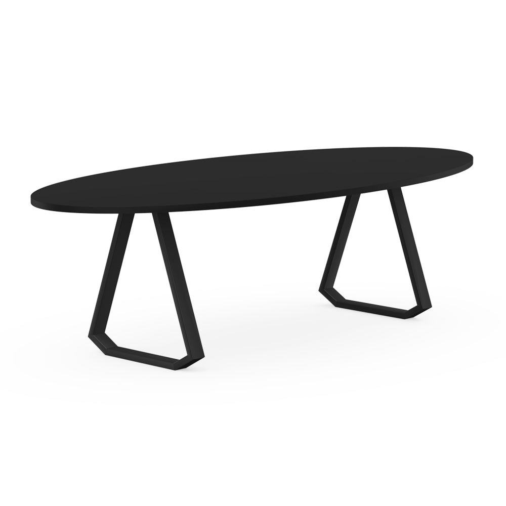 Henk Dining Table - Oval - HPL Fenix Laminate | Do Shop 