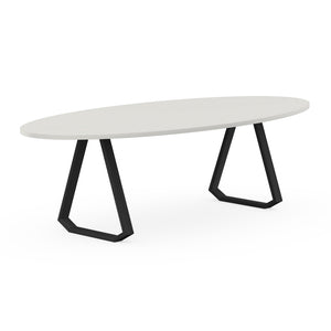 Henk Dining Table - Oval - HPL Fenix Laminate | Do Shop 