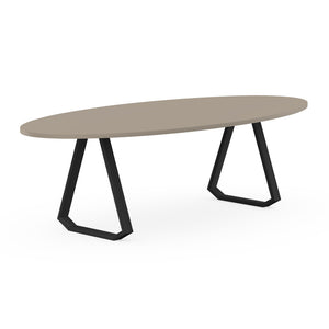 Henk Dining Table - Oval - HPL Fenix Laminate | Do Shop 