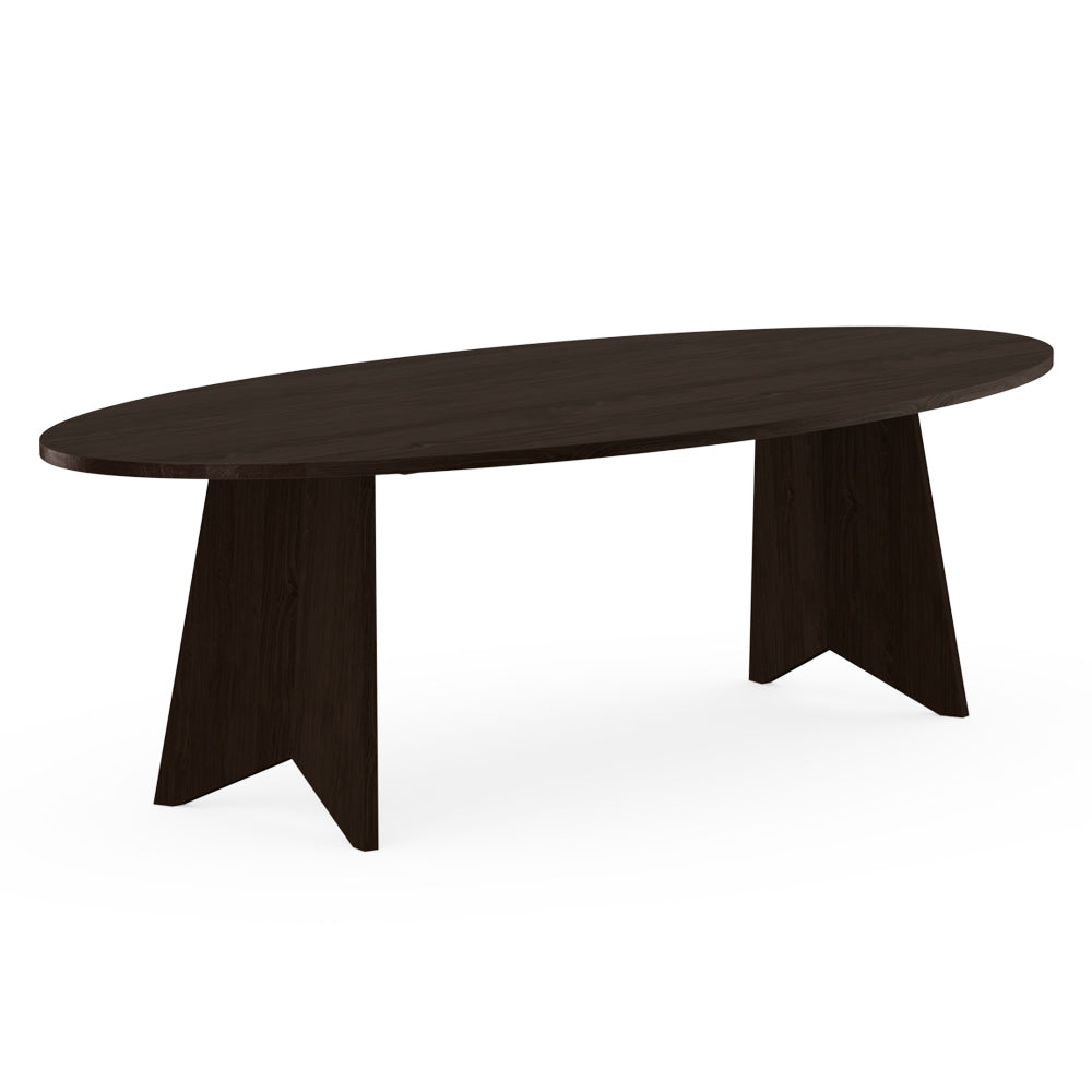 Henk Dining Table - Oval - Stained Oak | Do Shop 