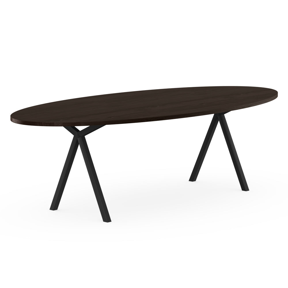 Henk Dining Table - Oval - Stained Oak | Do Shop 