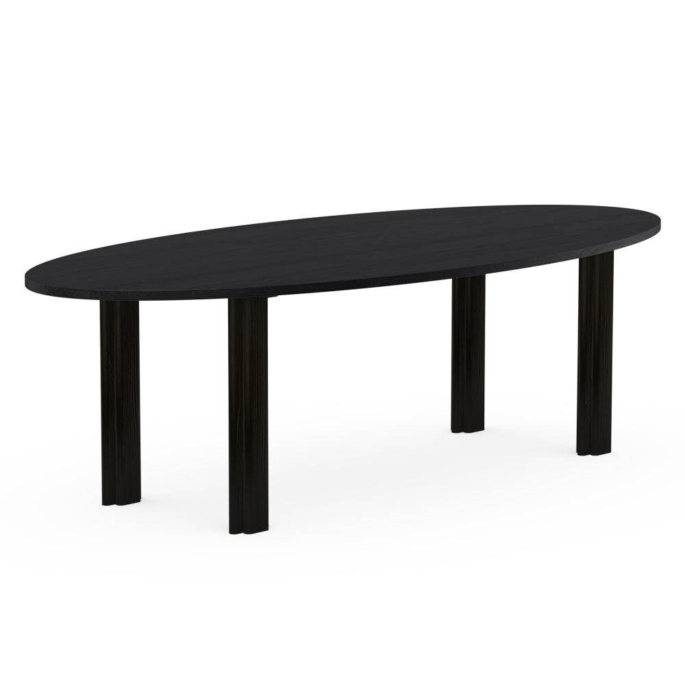 Henk Dining Table - Oval - Stained Oak | Do Shop 