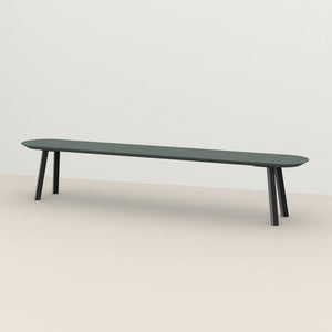 Henk Dining Bench - Flat Oval - HPL Fenix Laminate | Do Shop 