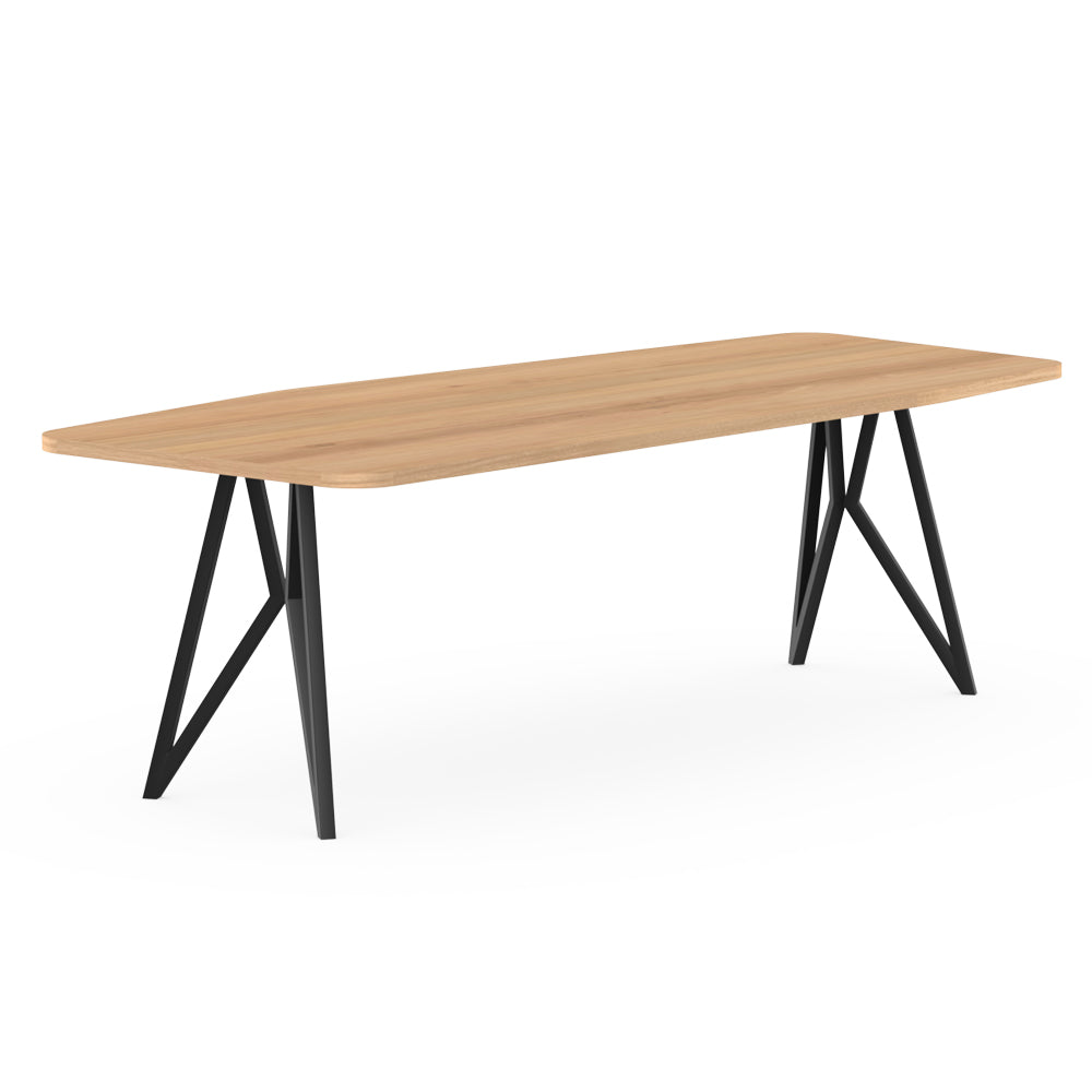 Henk Dining Table - Paper - Natural Oak