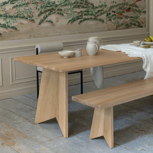 Henk Dining Table - Rectangular - Natural Oak | Do Shop 