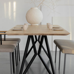 Henk Dining Table - Rectangular - Natural Oak | Do Shop 