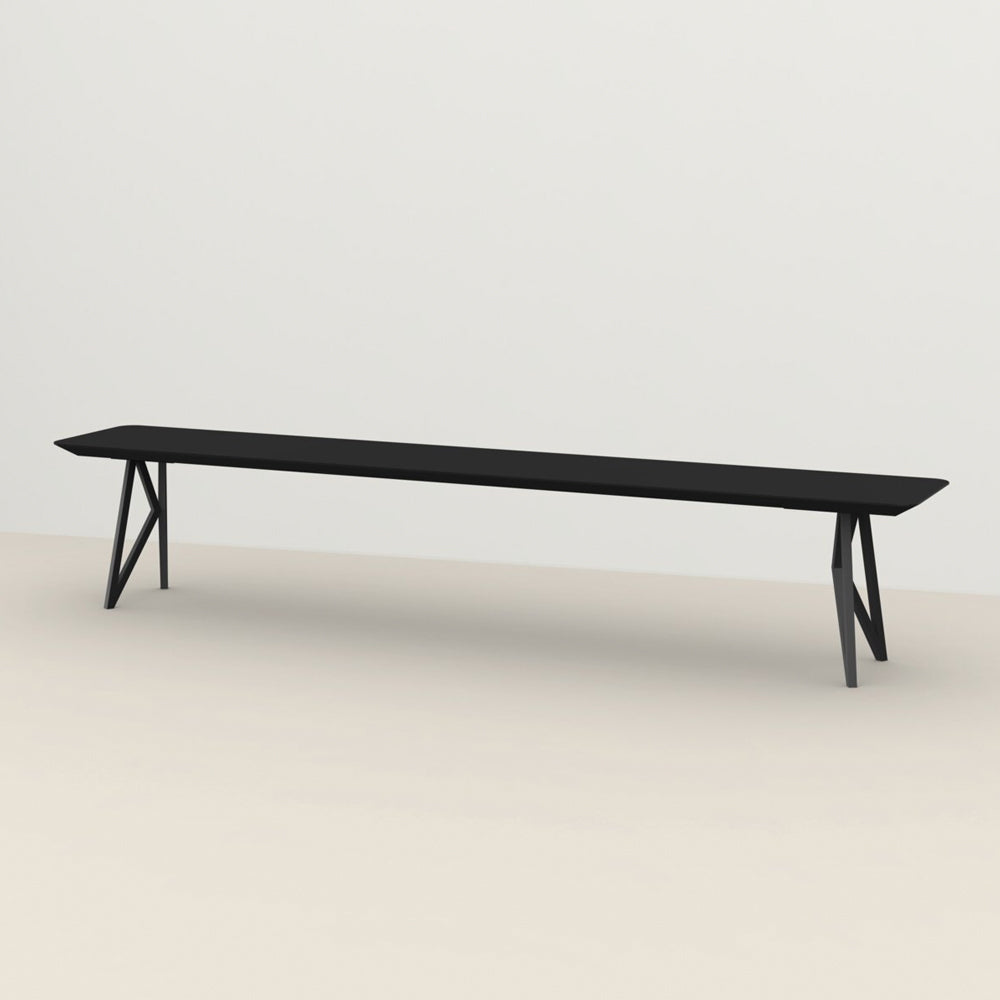 Henk Dining Bench - Rectangular - HPL Fenix Laminate | Do Shop 