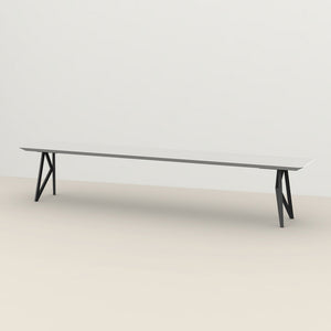 Henk Dining Bench - Rectangular - HPL Fenix Laminate | Do Shop 