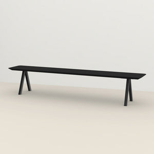 Henk Dining Bench - Rectangular - HPL Fenix Laminate | Do Shop 