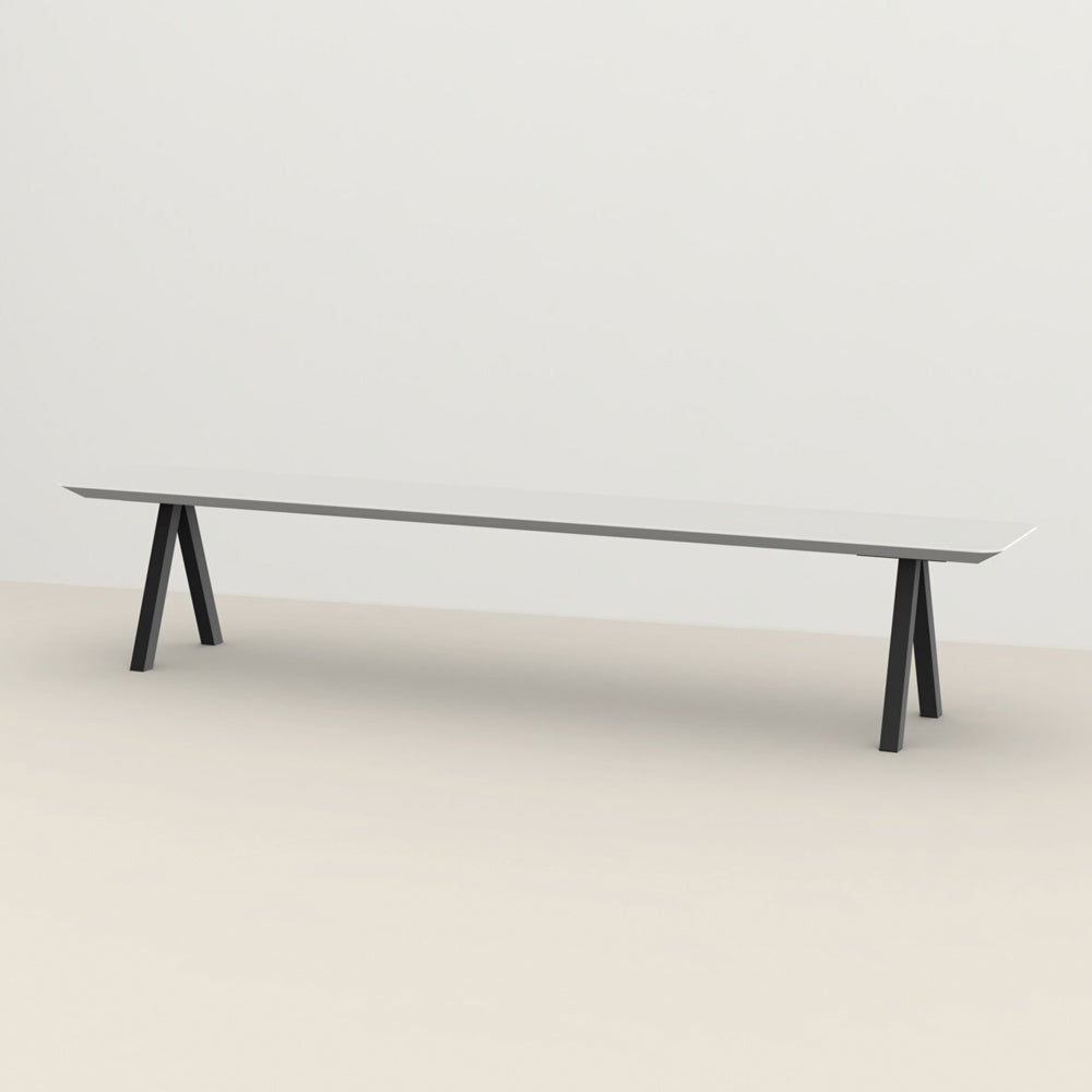 Henk Dining Bench - Rectangular - HPL Fenix Laminate | Do Shop 