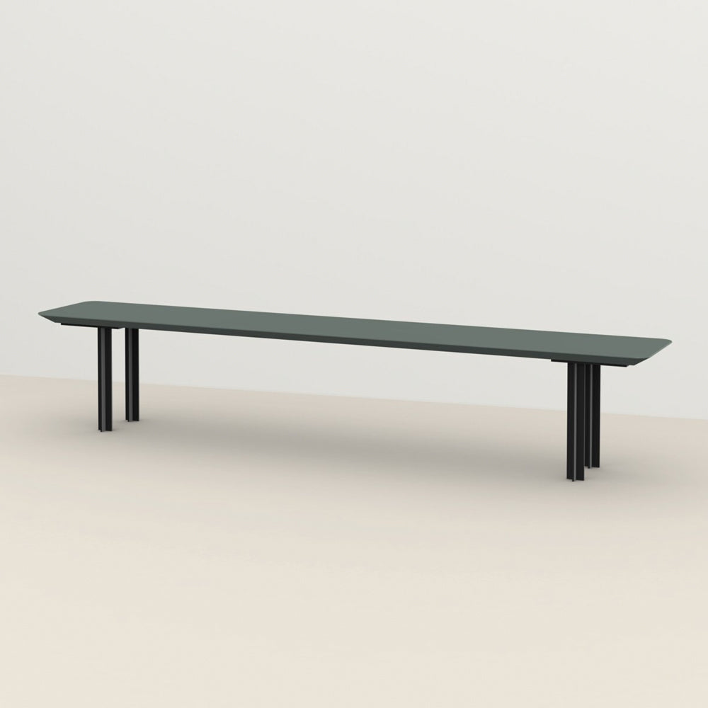 Henk Dining Bench - Rectangular - HPL Fenix Laminate | Do Shop 