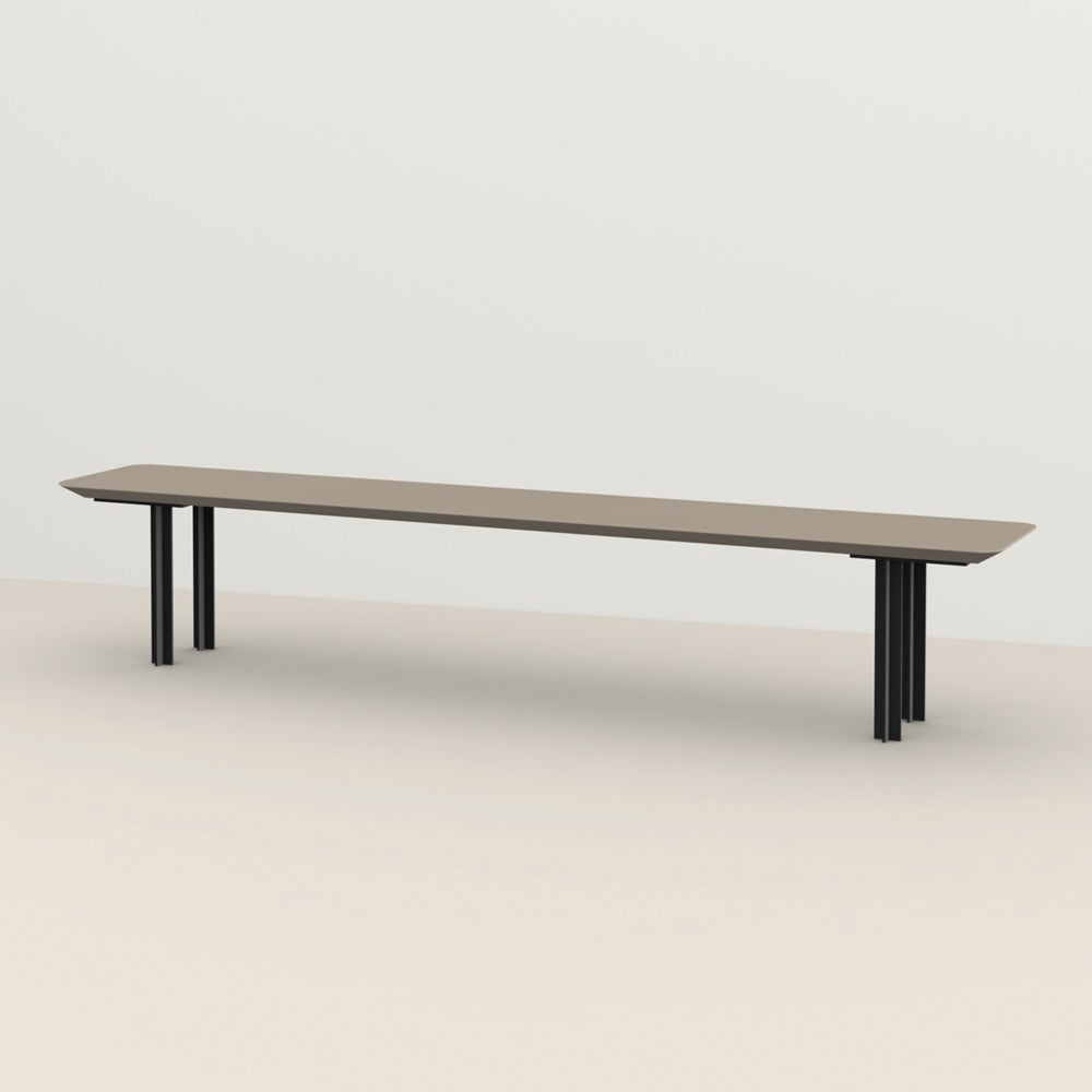 Henk Dining Bench - Rectangular - HPL Fenix Laminate | Do Shop 