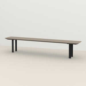 Henk Dining Bench - Rectangular - HPL Fenix Laminate | Do Shop 