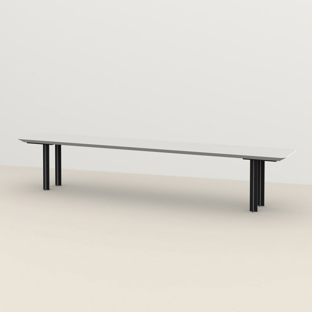 Henk Dining Bench - Rectangular - HPL Fenix Laminate | Do Shop 