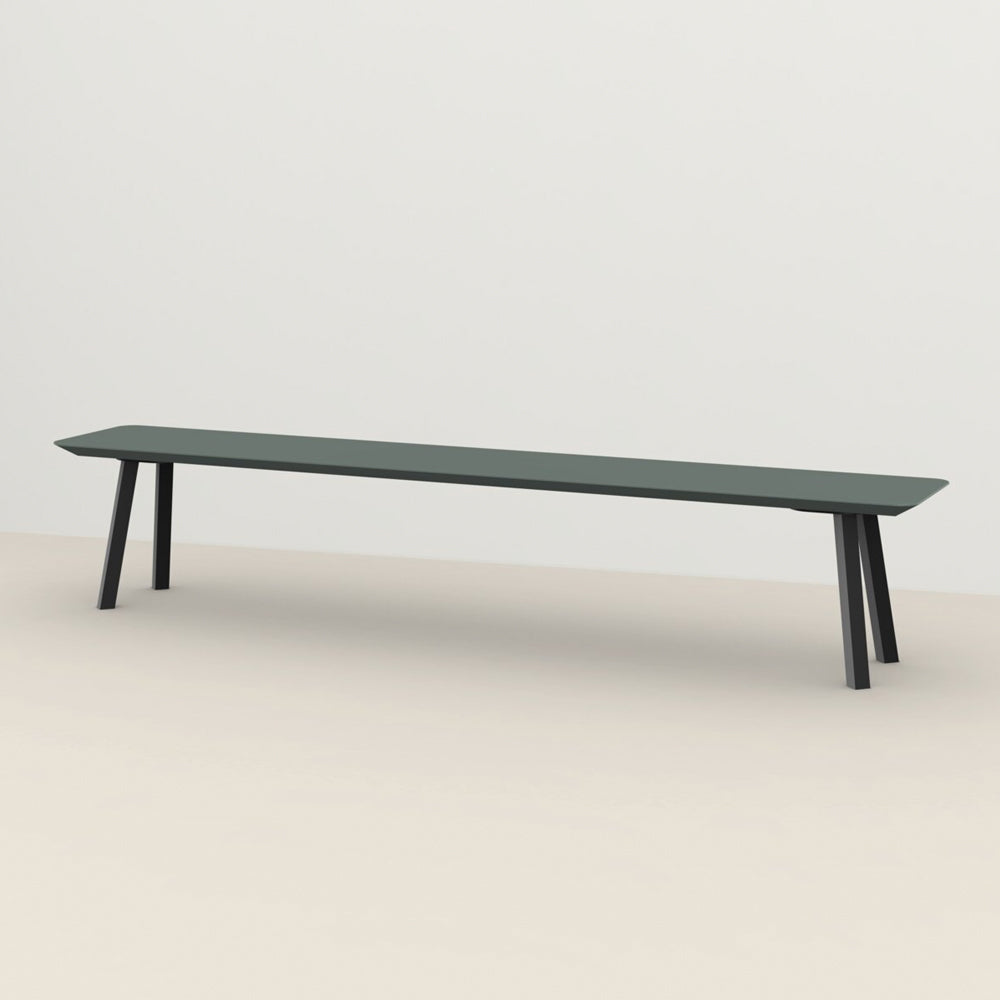 Henk Dining Bench - Rectangular - HPL Fenix Laminate | Do Shop 