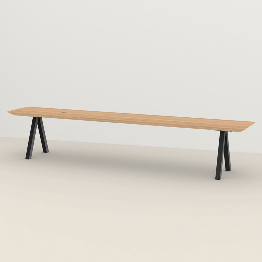 Henk Dining Bench - Rectangular - Natural Oak | Do Shop 