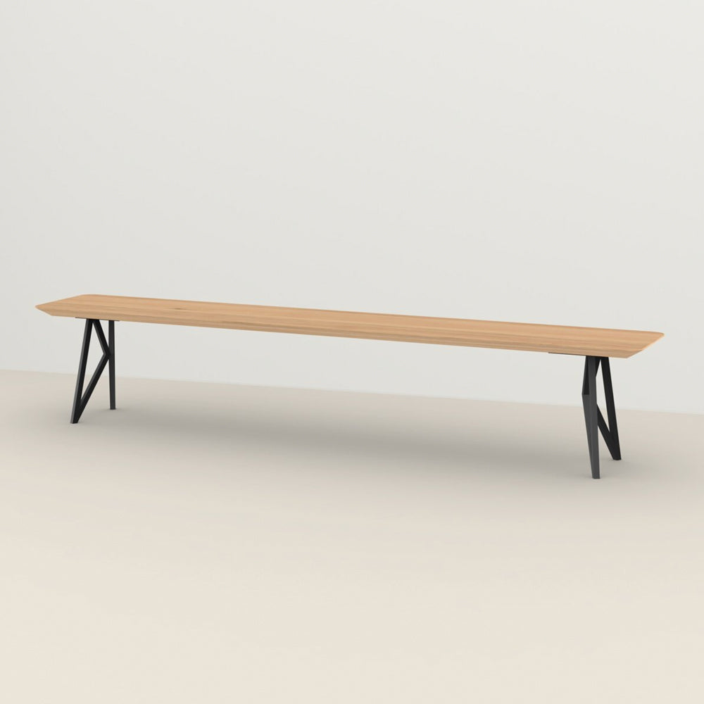 Henk Dining Bench - Rectangular - Natural Oak | Do Shop 