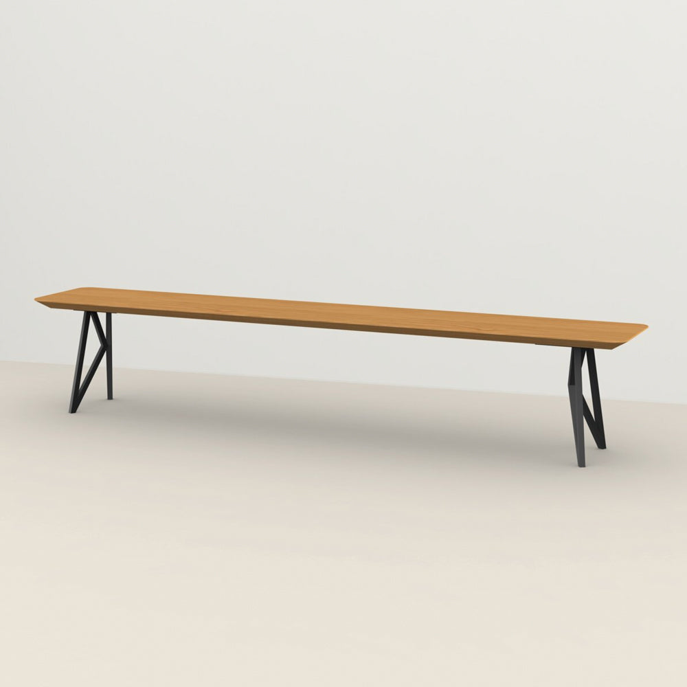 Henk Dining Bench - Rectangular - Natural Oak | Do Shop 