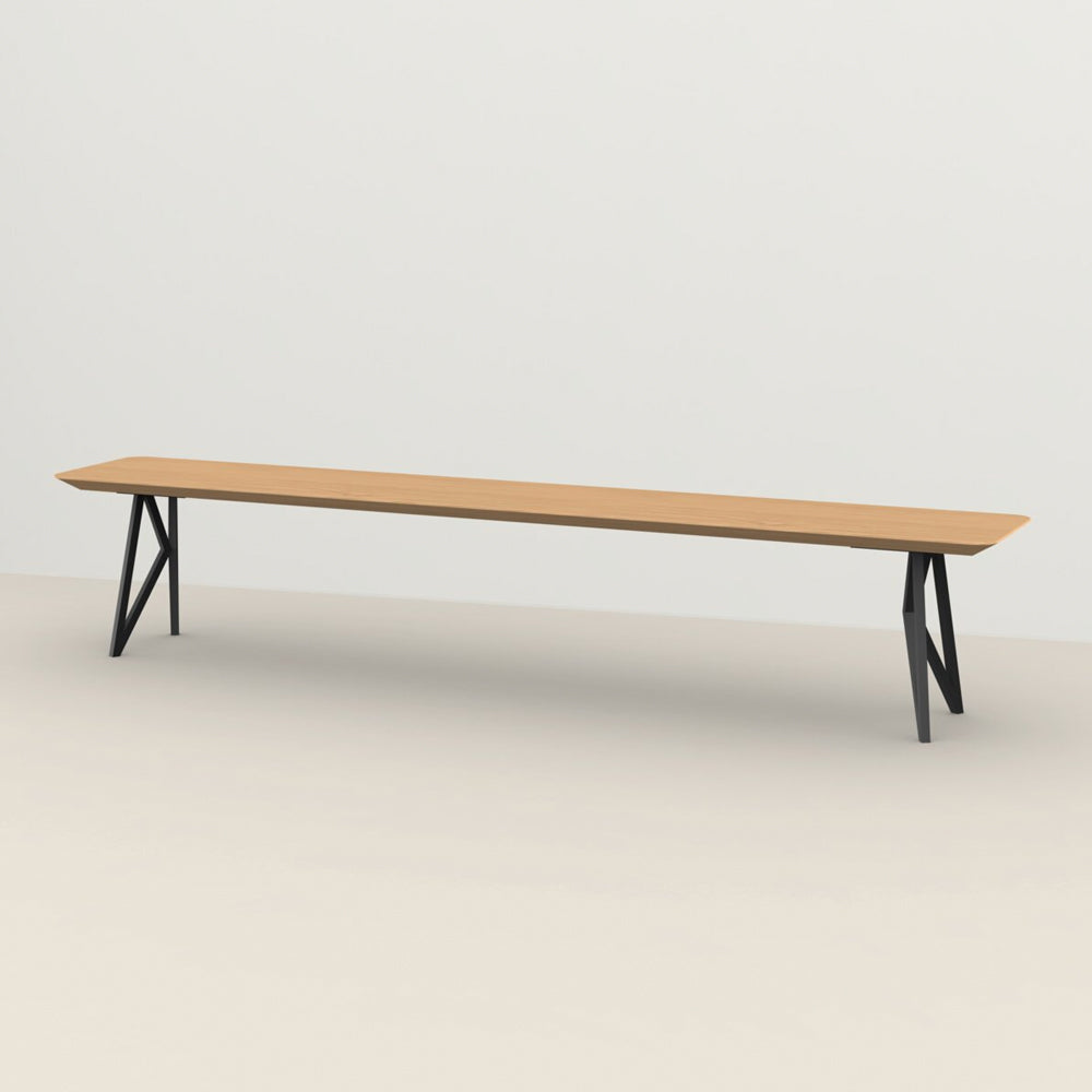 Henk Dining Bench - Rectangular - Natural Oak | Do Shop 