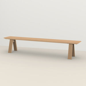 Henk Dining Bench - Rectangular - Natural Oak | Do Shop 