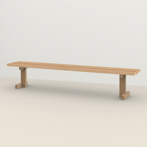 Henk Dining Bench - Rectangular - Natural Oak | Do Shop 