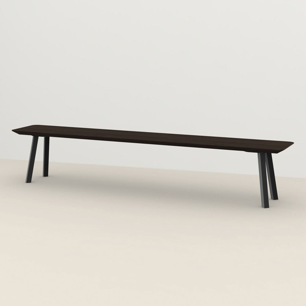 Henk Dining Bench - Rectangular - Stained Oak | Do Shop 