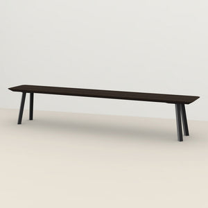 Henk Dining Bench - Rectangular - Stained Oak | Do Shop 