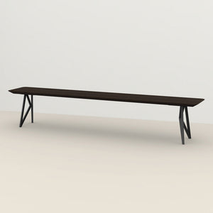 Henk Dining Bench - Rectangular - Stained Oak | Do Shop 