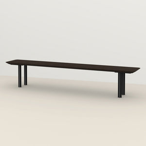 Henk Dining Bench - Rectangular - Stained Oak | Do Shop 