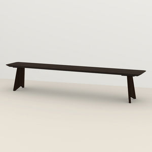 Henk Dining Bench - Rectangular - Stained Oak | Do Shop 