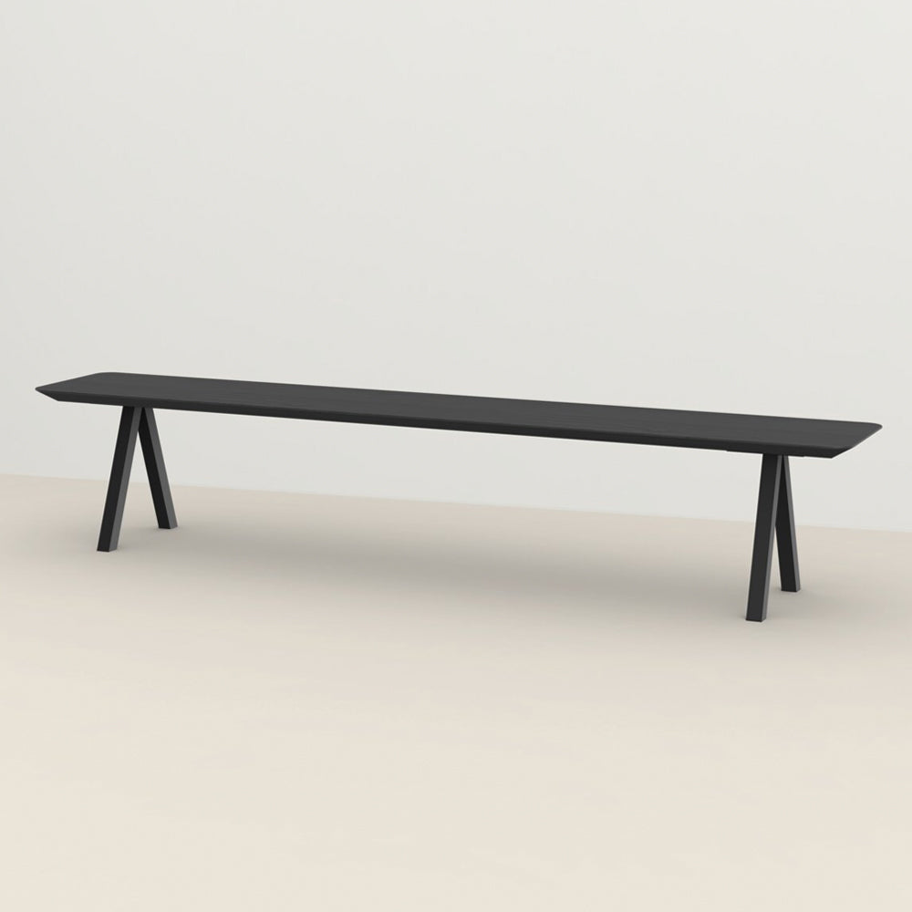 Henk Dining Bench - Rectangular - Stained Oak | Do Shop 