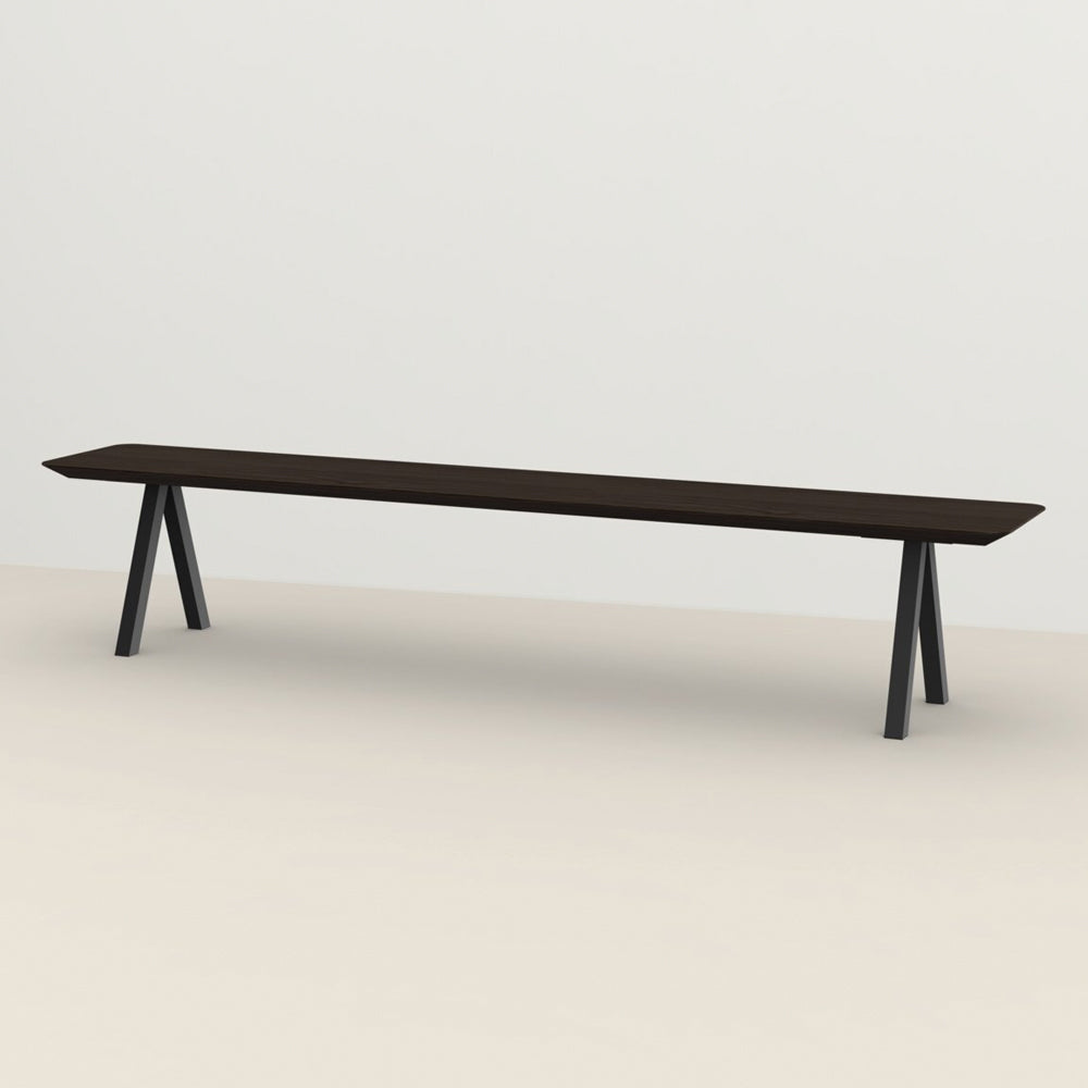 Henk Dining Bench - Rectangular - Stained Oak | Do Shop 