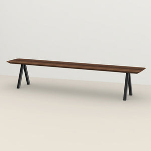 Henk Dining Bench - Rectangular - Natural Walnut | Do Shop 