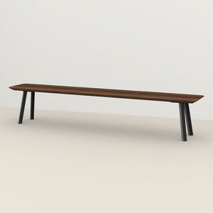 Henk Dining Bench - Rectangular - Natural Walnut | Do Shop 