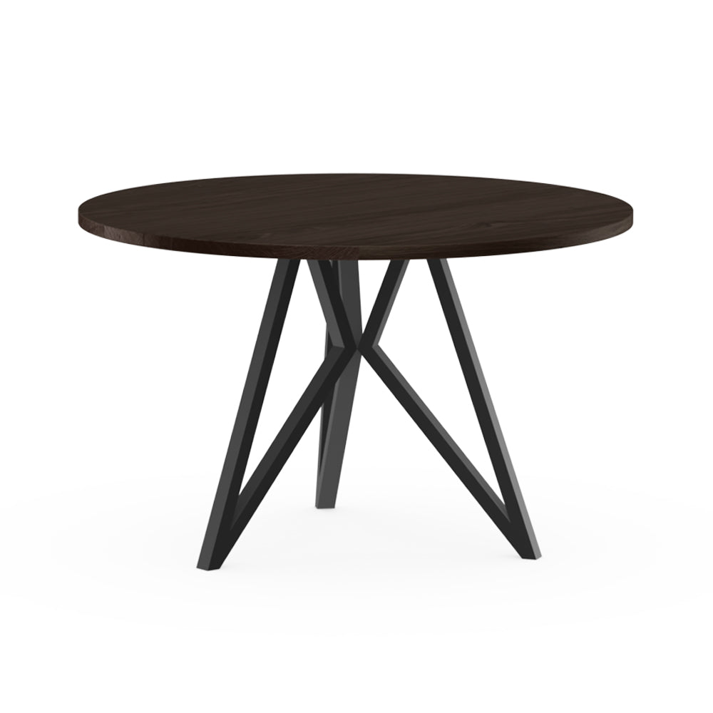 Henk Dining Table - Round - Stained Oak | Do Shop 