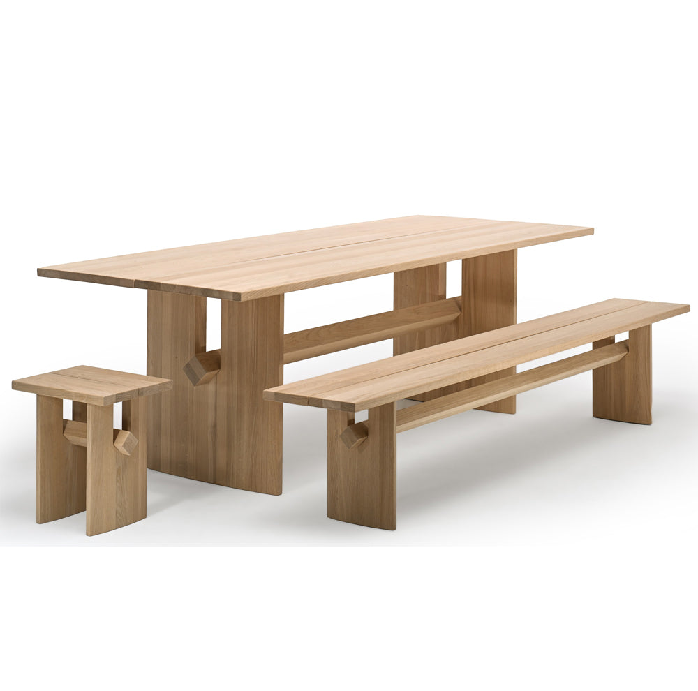 Snoop Bench - Same Wood Combination for Bench and Beam by Woak | Do Shop