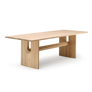 Snoop Dining Table - Same Wood Combination for Table and Beam by Woak | Do Shop