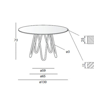 Meduse Dining Table - Casamania - Do Shop