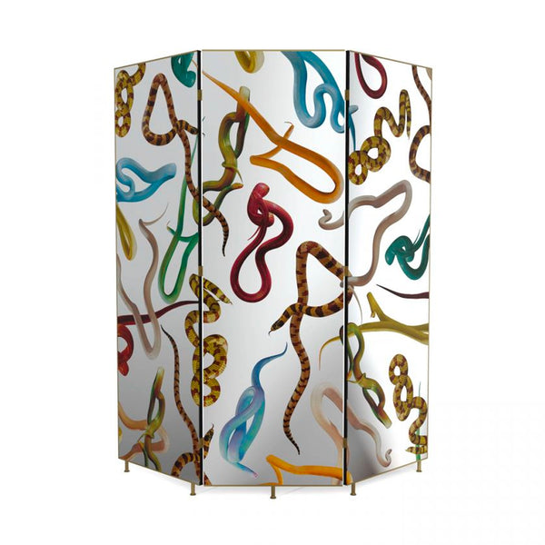 SELETTI TOILETPAPER SNAKES SPECCHIO