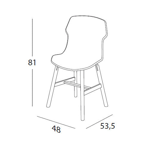 Stereo Chair - Wood Base - Casamania - Do Shop